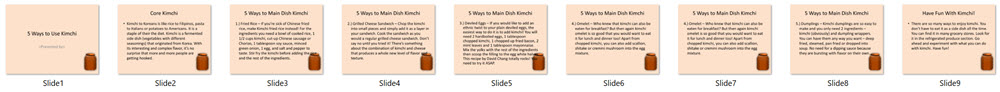 5 Ways To Use Kimchi PLR Presentation