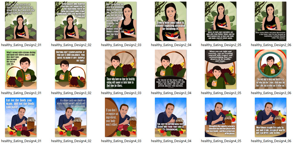 Healthy Gut PLR Social Posters