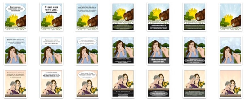 Homeopathy PLR Social Posters