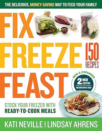 Fix, Freeze, Feast - 150 Recipes PLR Book Review