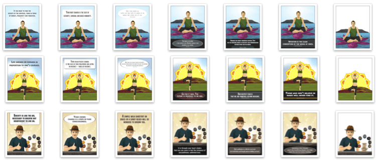 Chakra Stones PLR Social Posters