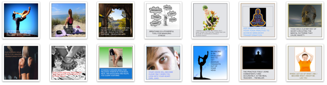 Yoga PLR Social Posters