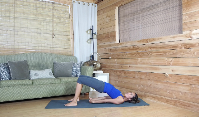 Yoga Bridge Pose PLR