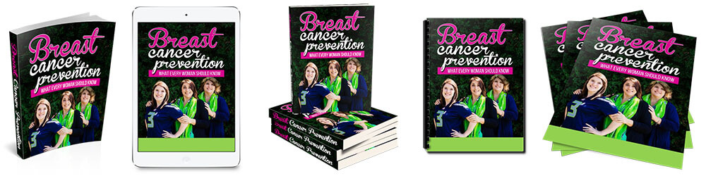 Breast Cancer Prevention PLR eBook Covers