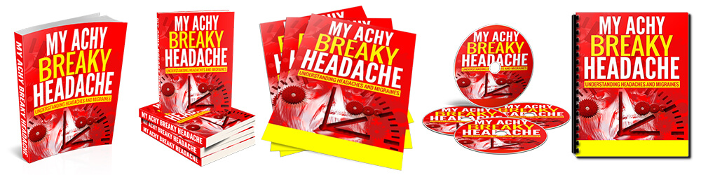 Headaches and Migraines PLR eBook Covers