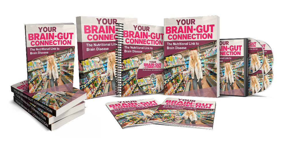 Dementia PLR - Gut-Brain Connection and Nutritional Deficiencies to Brain Health Report eCovers