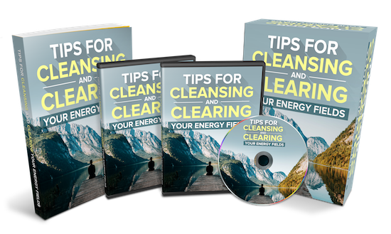 Energy Healing PLR - Clearing Your Energy Fields PLR Report eCover Graphics