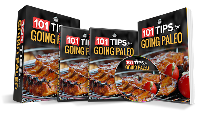 Paleo Diet Tips PLR eBook Cover Graphics