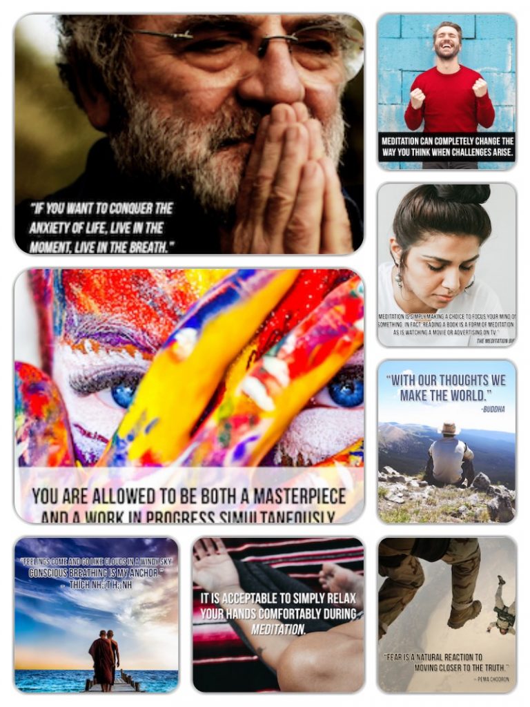 Mindful Meditation PLR Social Posters