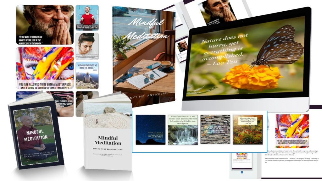 Mindful Meditation PLR - Reveal Your Beautiful Life