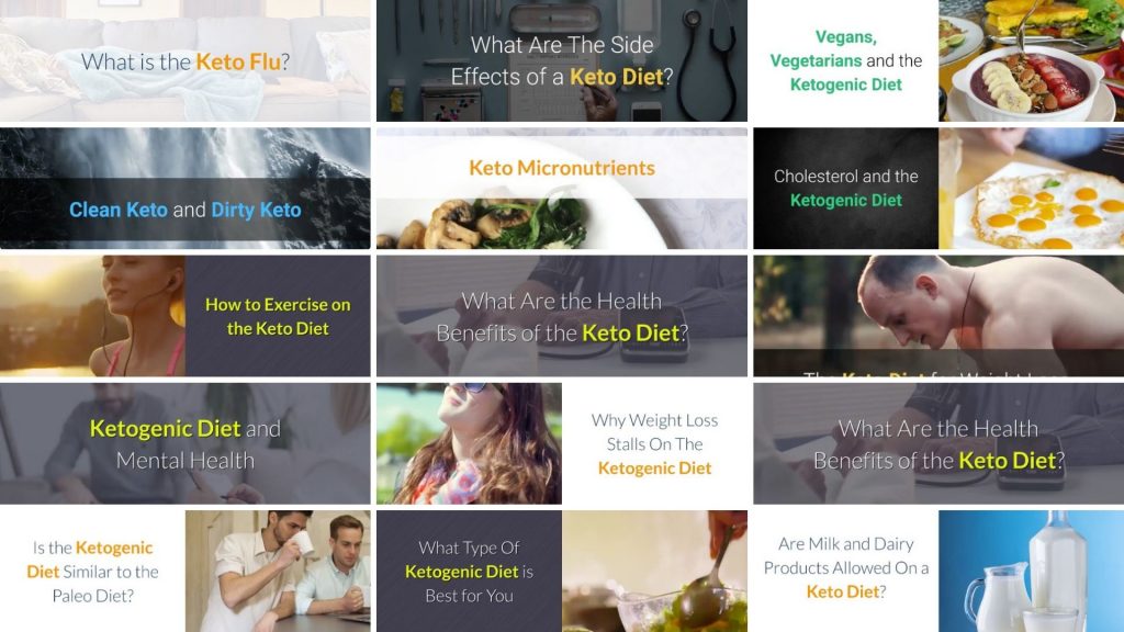 Keto Diet Article Video PLR