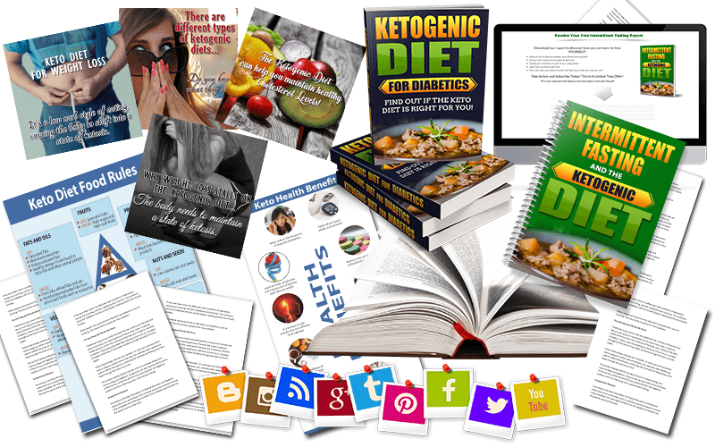 Giant Keto Diet PLR Bundle With Bonuses