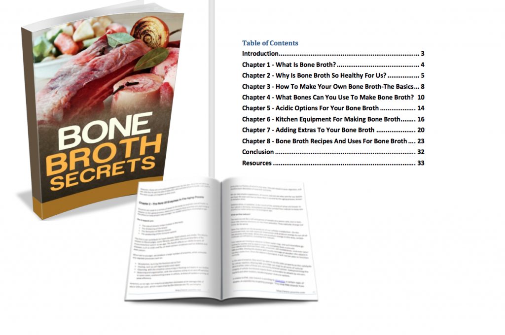 Bone Broth Secrets PLR eBook