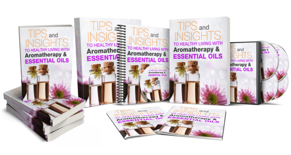 Aromatherapy and Essential Oils PLR - Gifts and Healthy Living