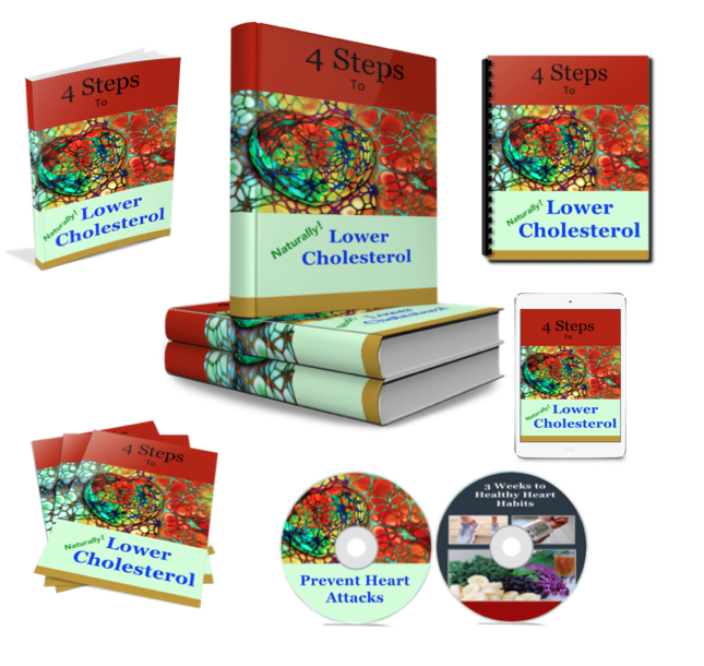 Heart Health PLR and Lower Cholesterol Naturally PLR Bundle